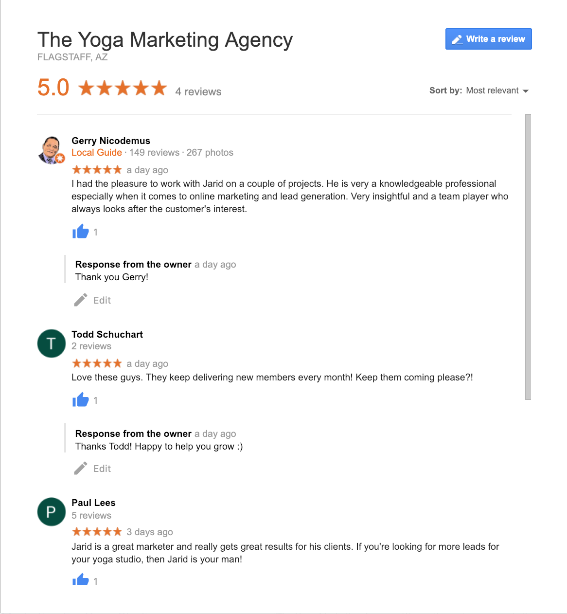 The Yoga Marketing Agency